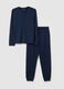 Blue pure cotton pyjamas regular fit_4