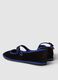 Black Friulane with blue borders, regular fit_1