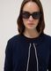 Blue viscose-blend cardigan in plain knit_2
