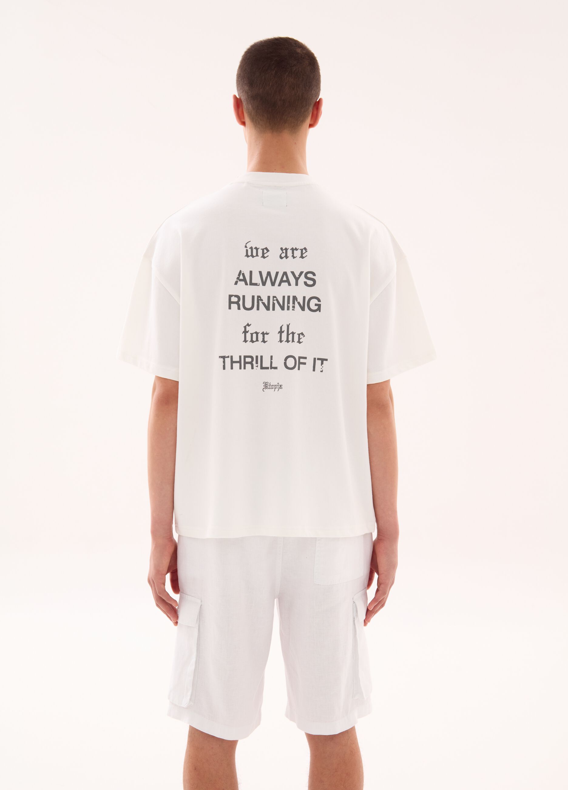Graphic T-shirt Vintage White
