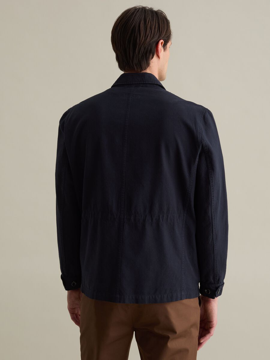 Linen and cotton shacket with pockets_3