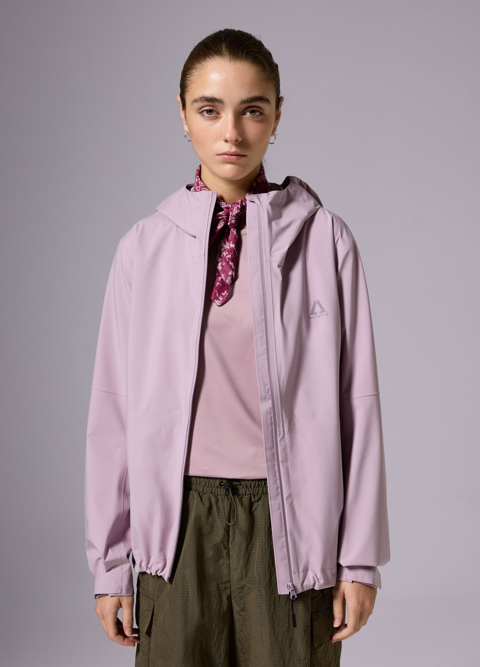 ALTAVIA WITH DEBORAH COMPAGNONI rain jacket