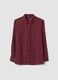 Red polka-dot shirt with classic collar, regular fit_4