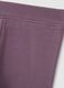 Purple girls' leggings in stretchy cotton with skinny fit_2