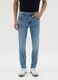 Men's Super Skinny Light Blue Denim Jeans_1