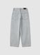Boy's gray pure cotton skater jeans_4