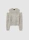 Girls' grey regular fit sweater_3