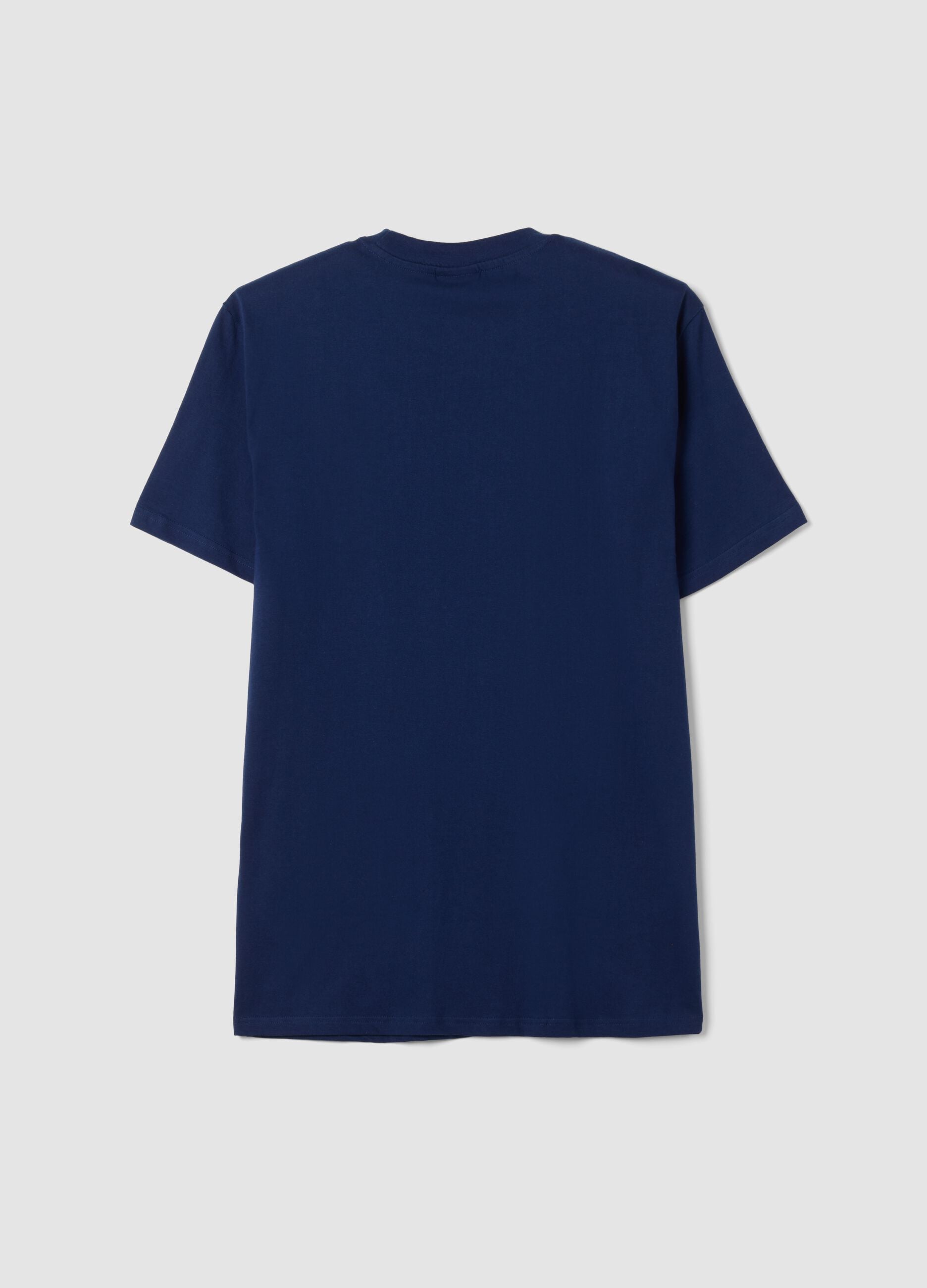 Blue pure cotton T-shirt with Hard Rock Cafe print