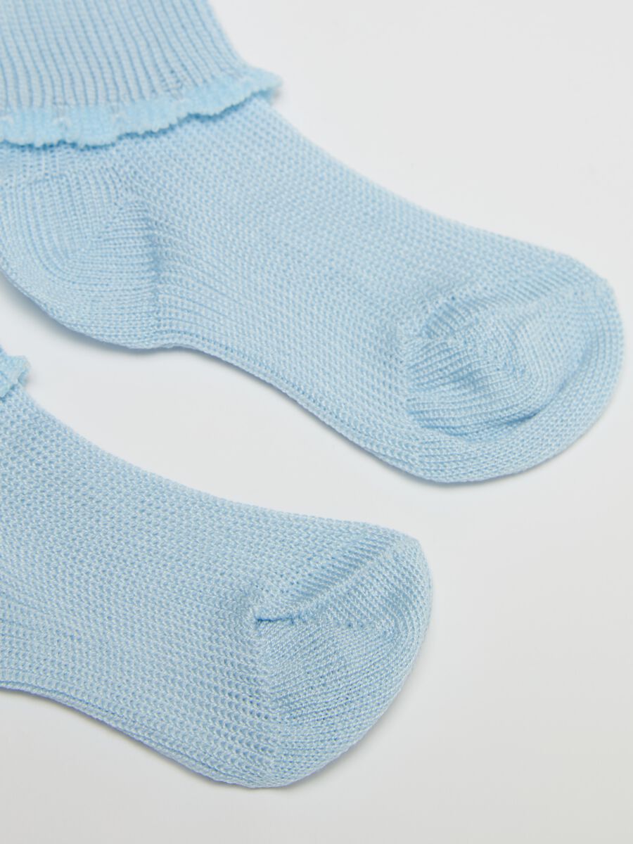 Two-pair pack first days short socks_2