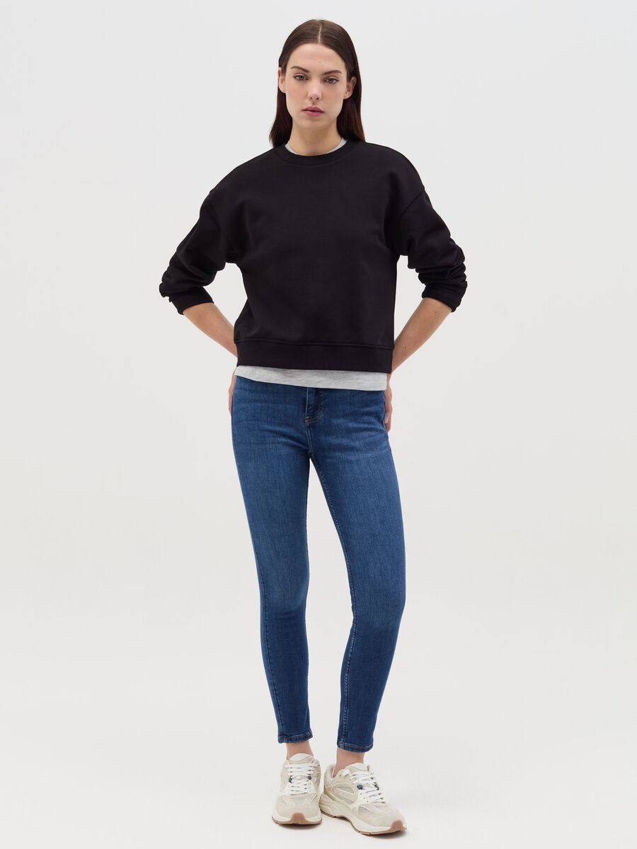 Cropped skinny-fit jeans_0