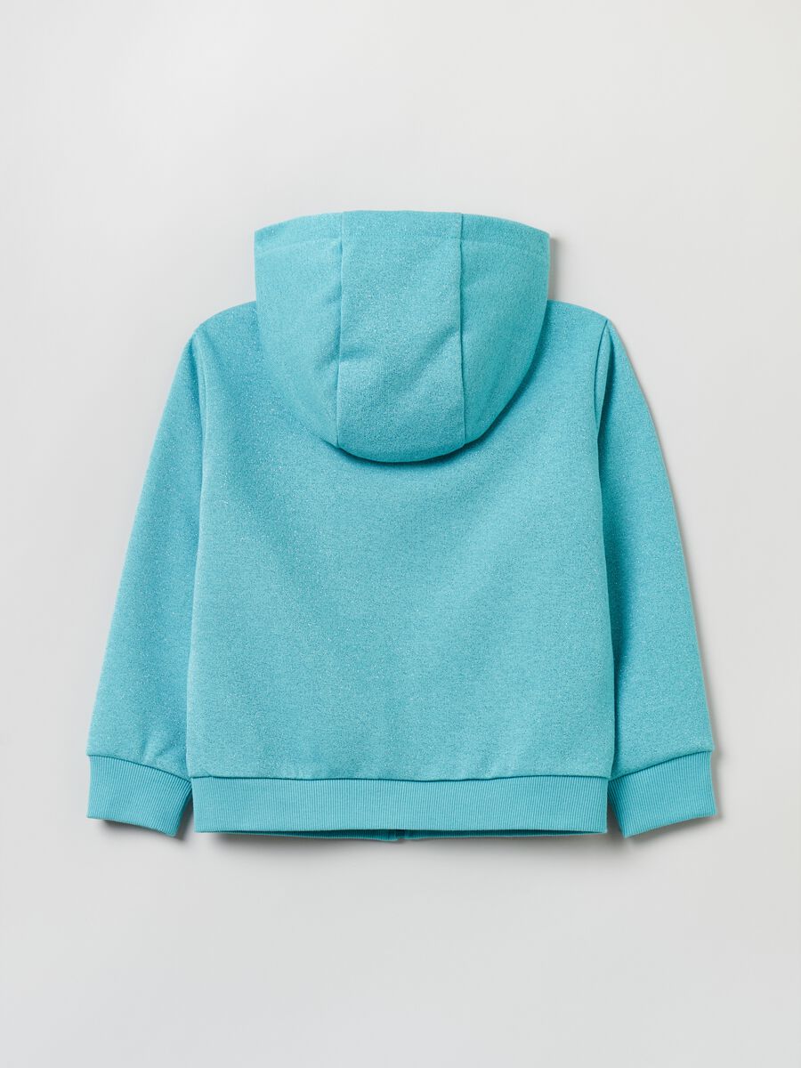 Full-zip con cappuccio e patch Frozen Elsa_1