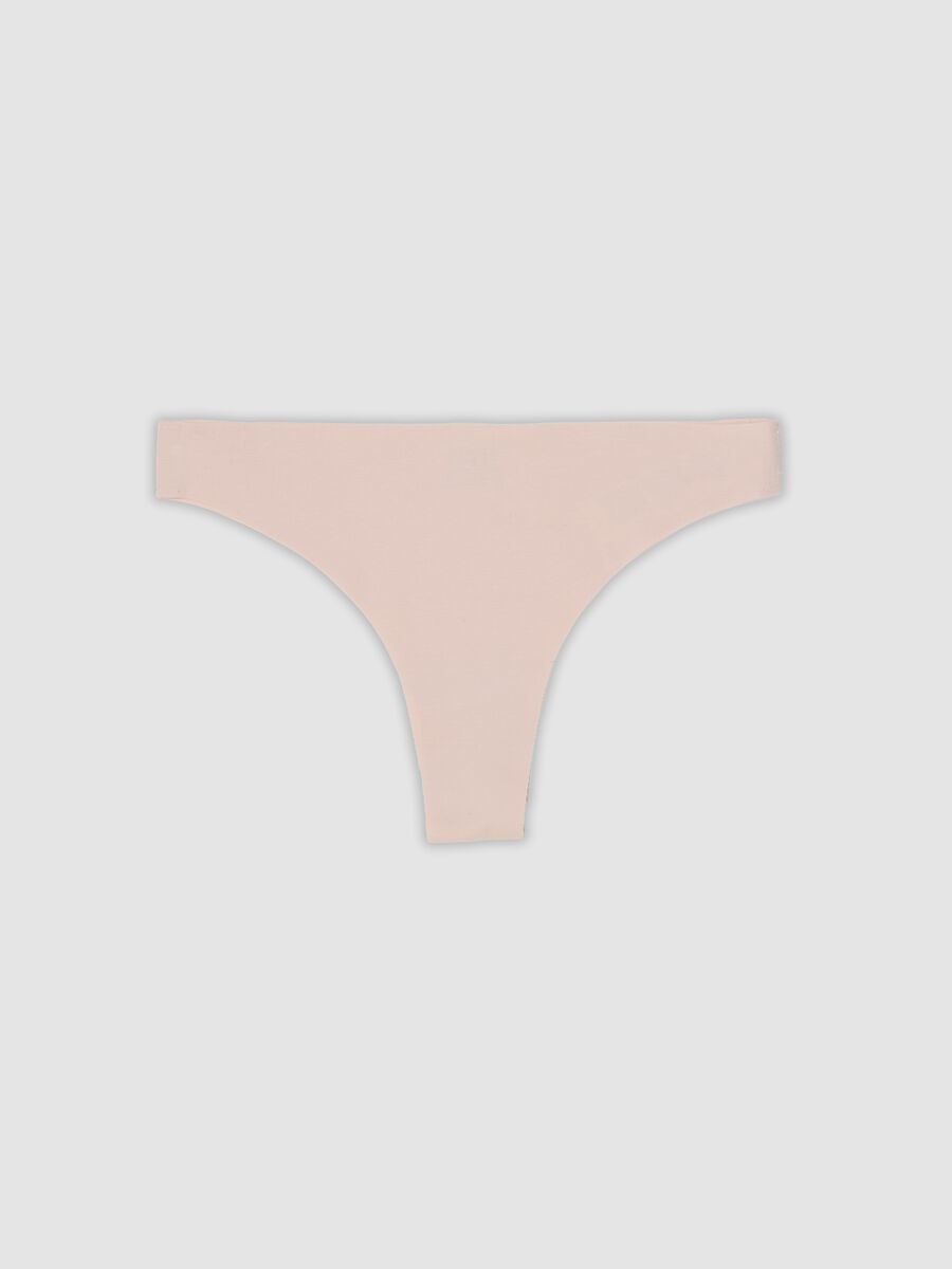 Pink Brazilian briefs in stretch organic cotton_4