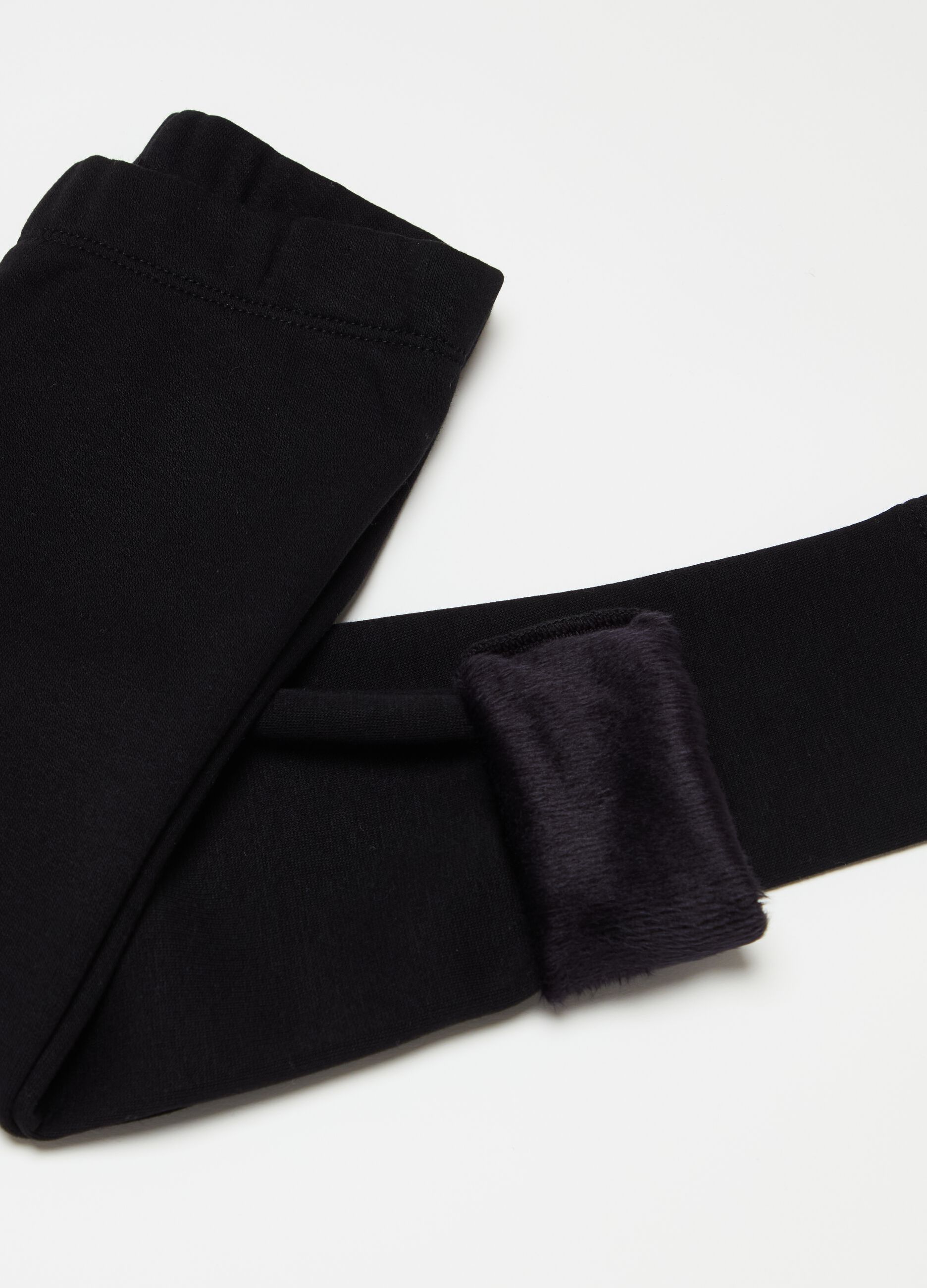 Leggings stretch tinta unita