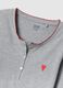 Grey cotton blend pyjamas regular fit_1