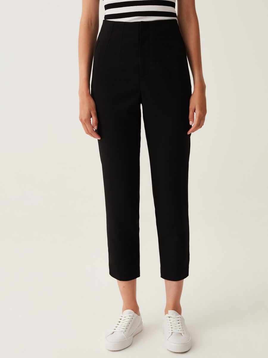 Pantalone a sigaretta cropped_1