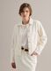 White pure cotton blazer, regular fit_2