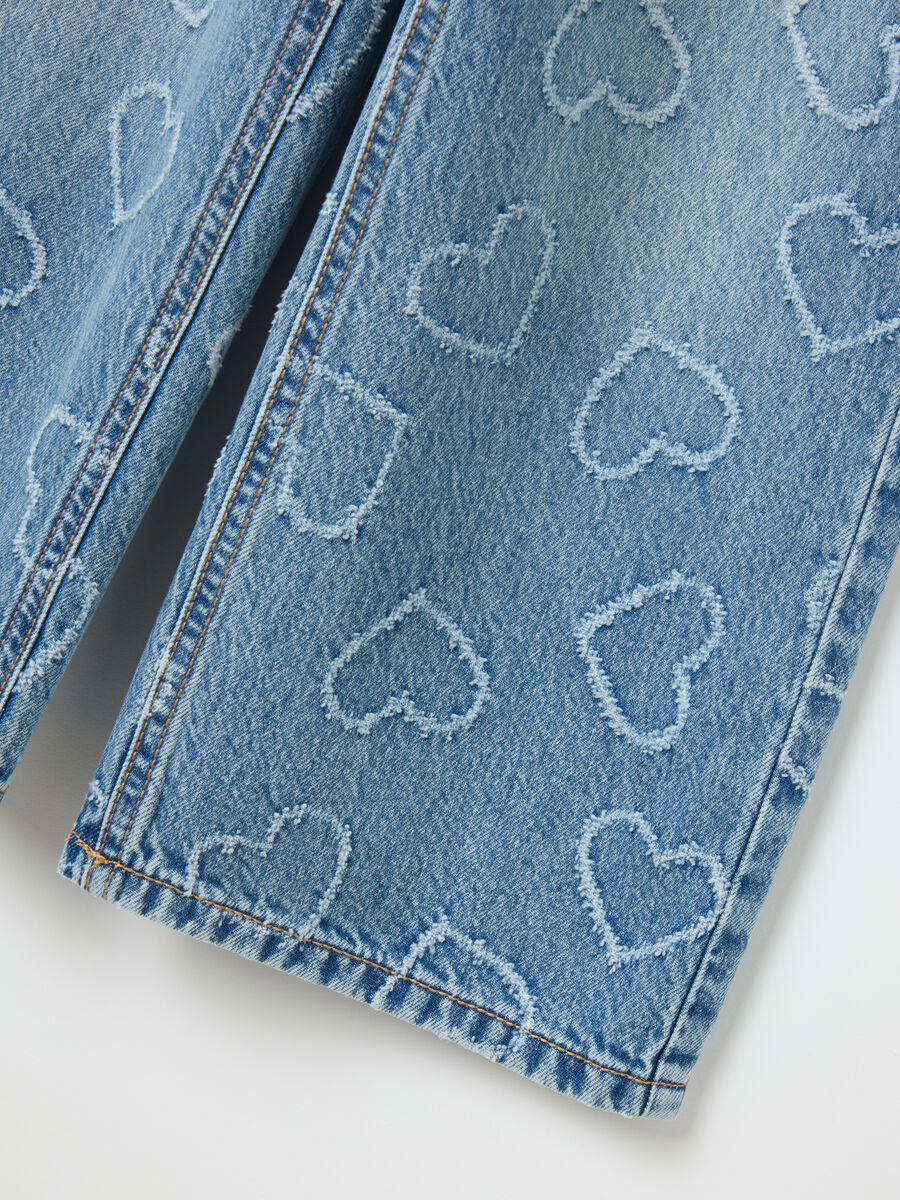 Girls' pure cotton denim jeans in regular fit_3