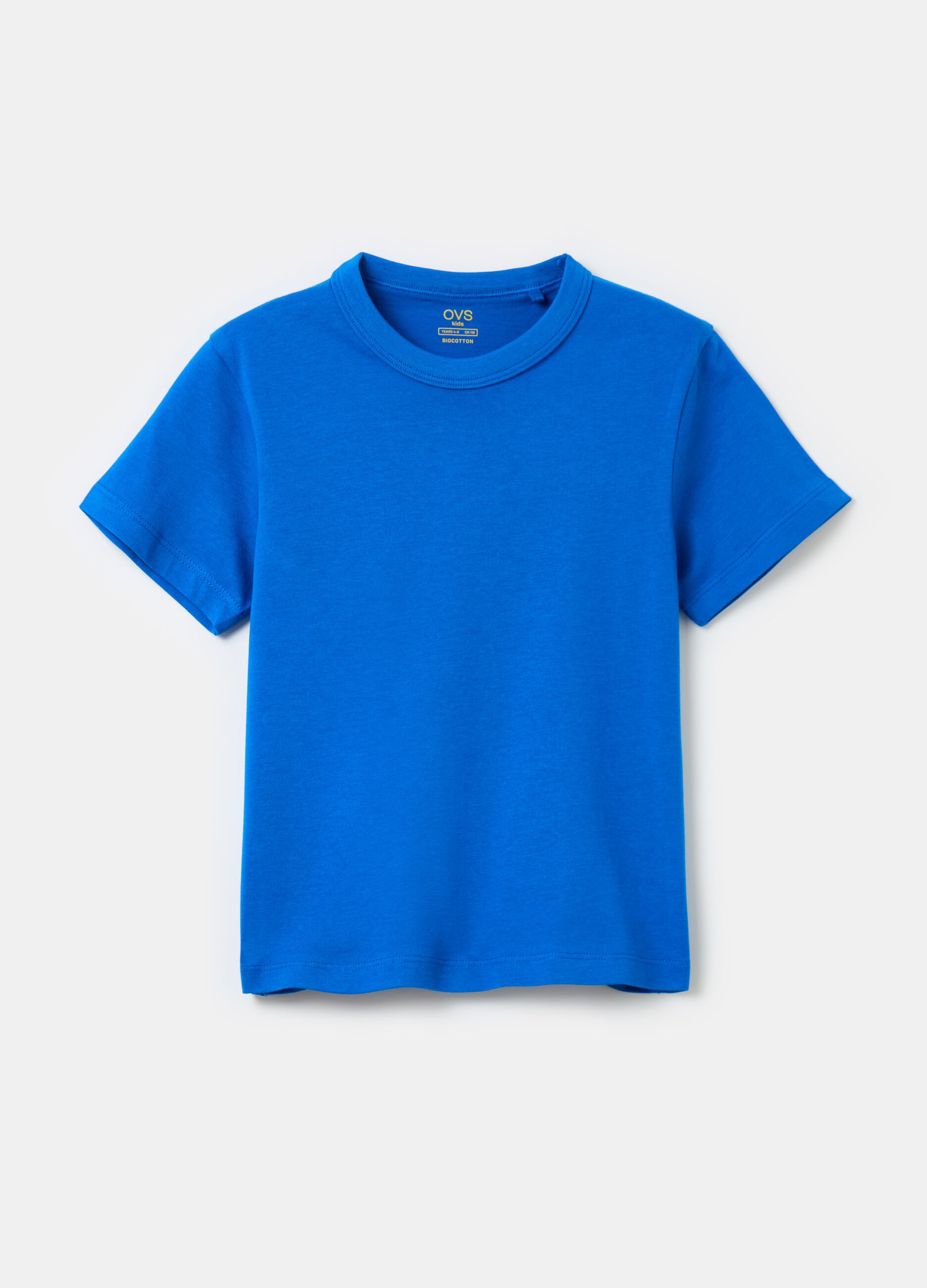 Essential T-shirt in stretch organic cotton