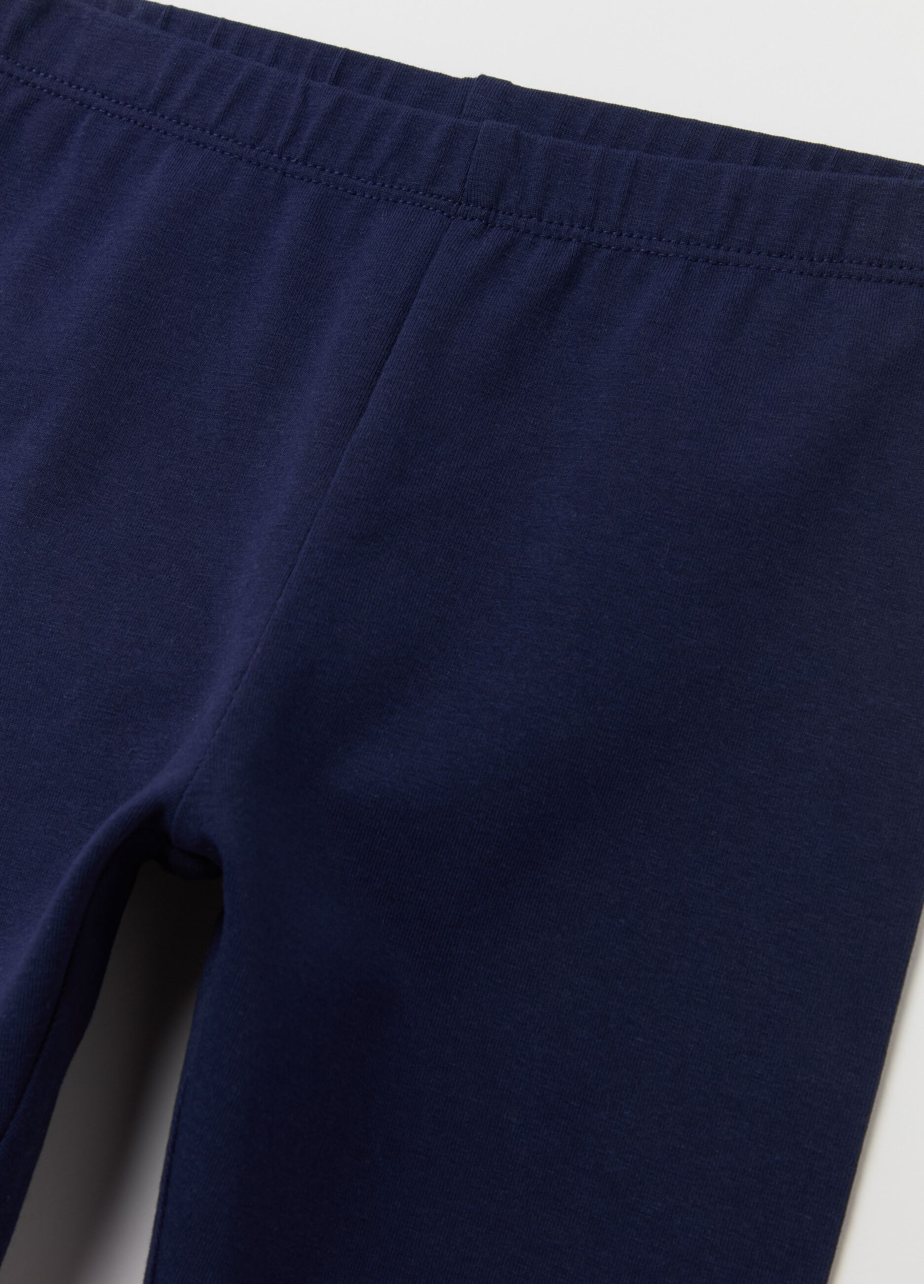Stretch cotton jogging set with Stitch print
