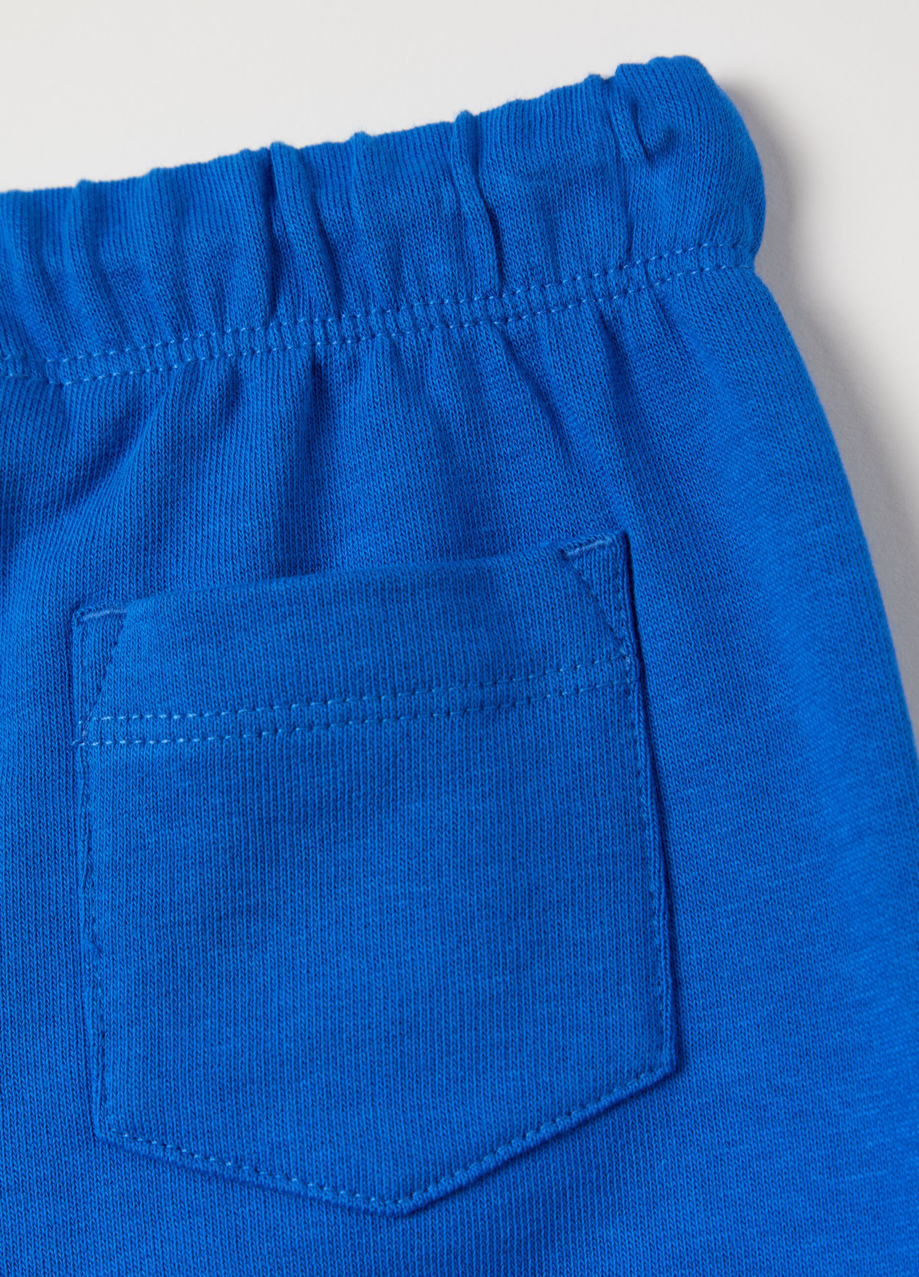 Joggers in cotone con coulisse