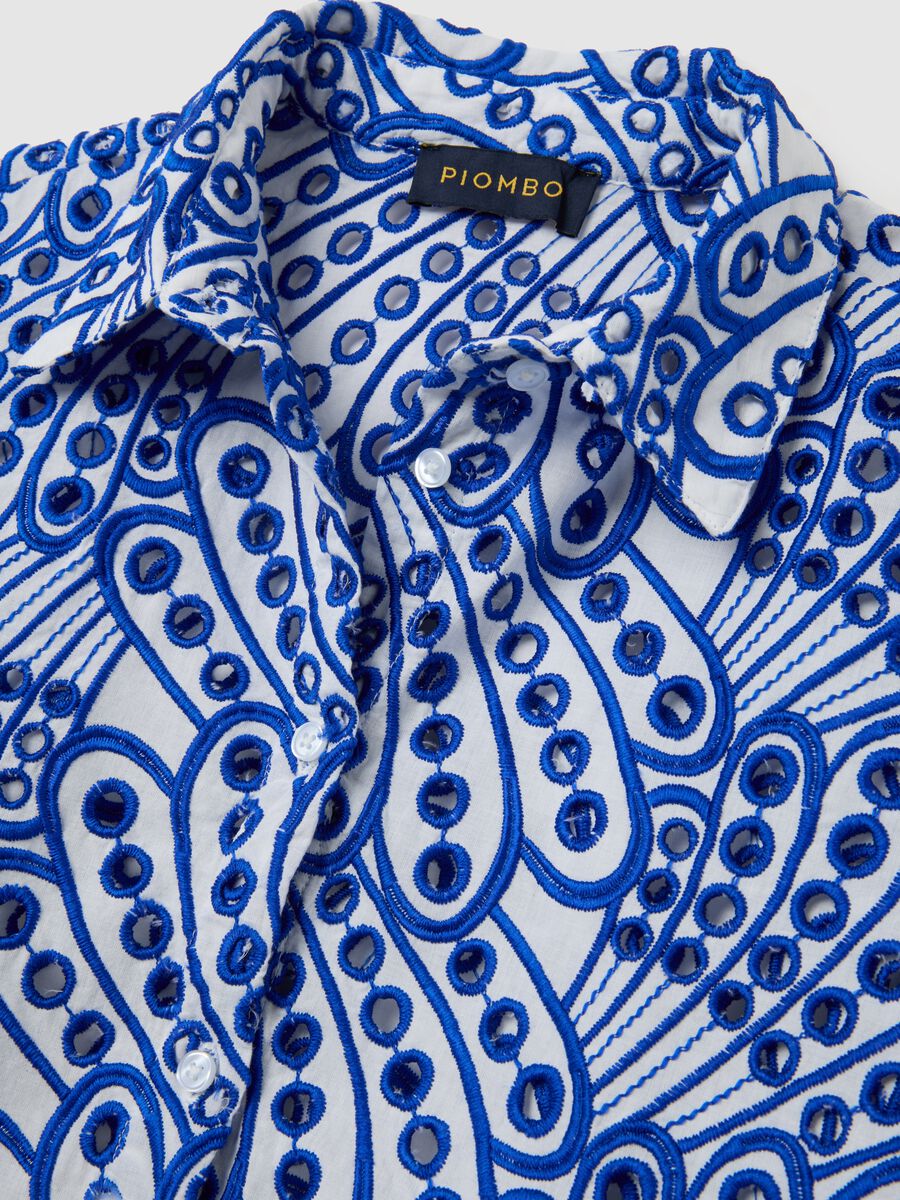 Women's pure cotton multicolour regular fit shirt_1