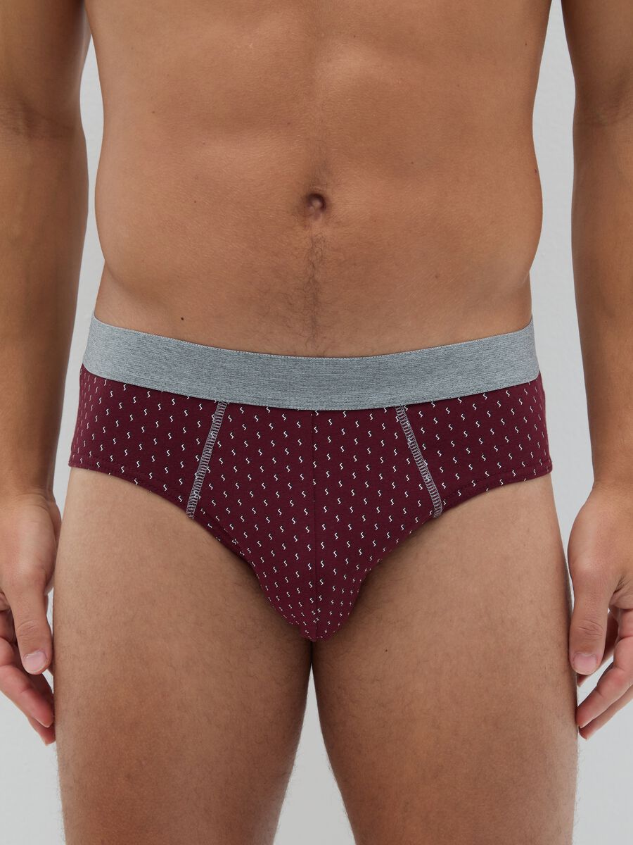 Tripack Multicolour Stretch Cotton Briefs_1