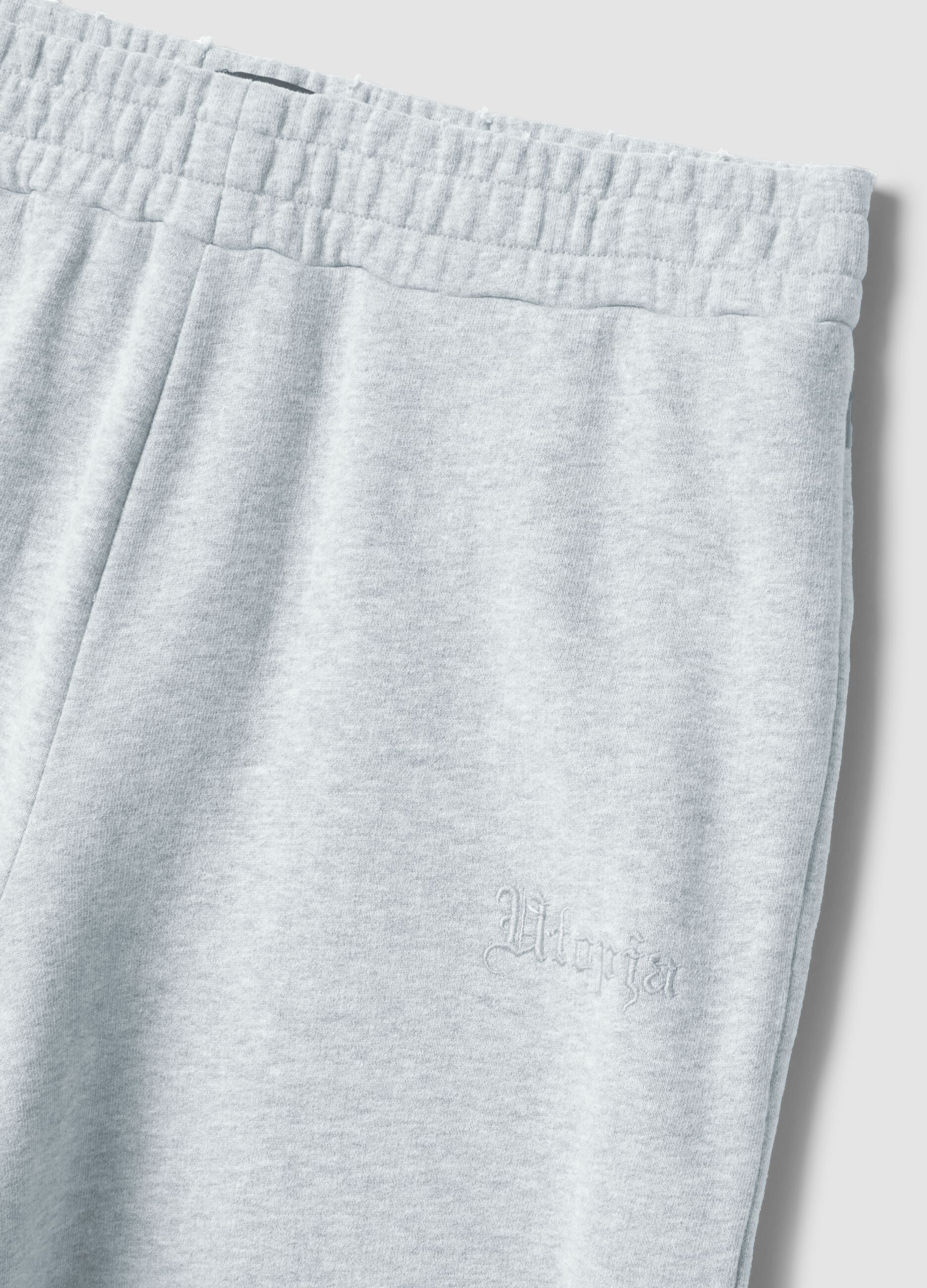 Grey Melange Sweatpants