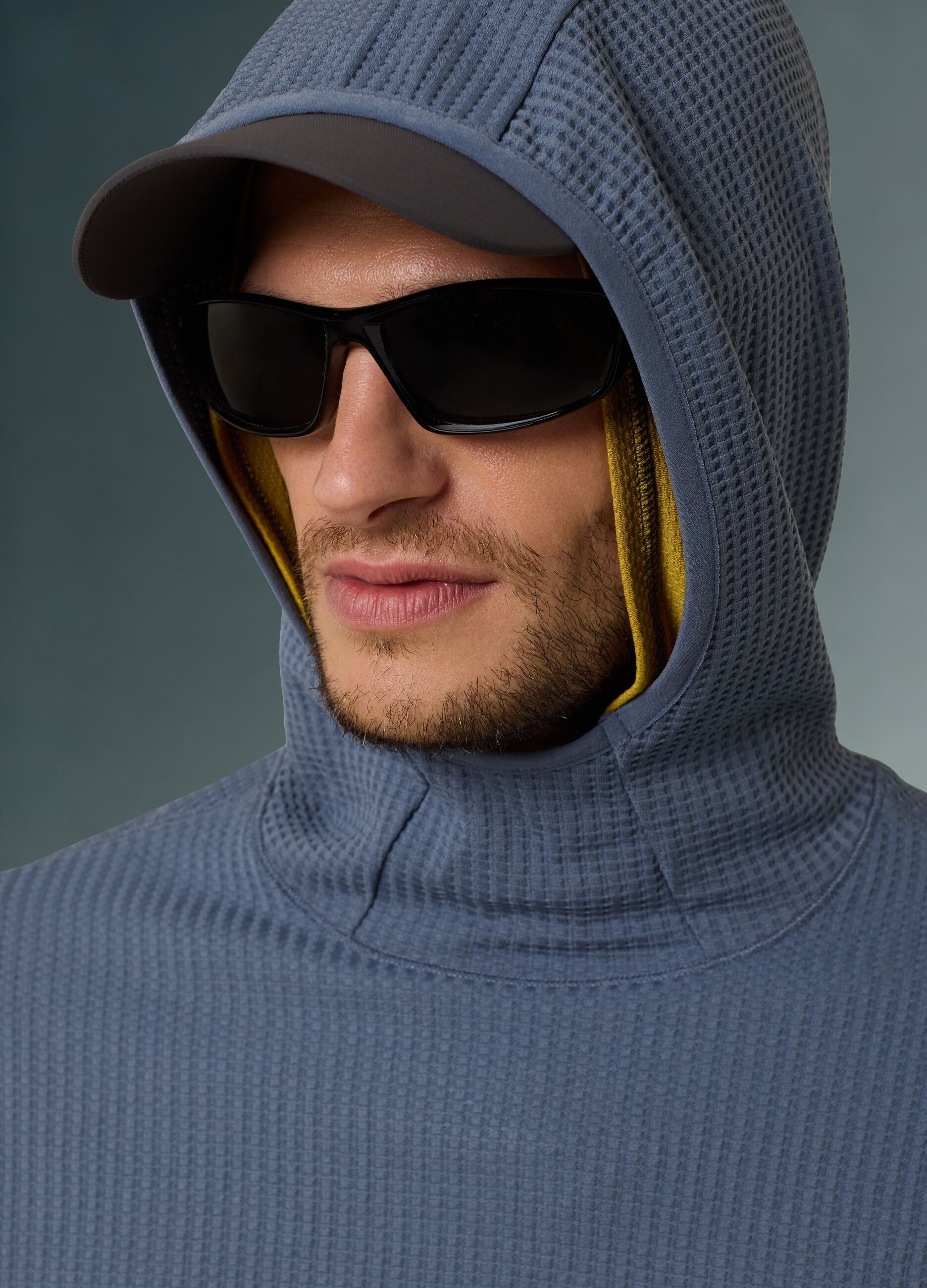 Long Sleeve Hooded T-shirt ALTAVIA WITH DEBORAH COMPAGNONI