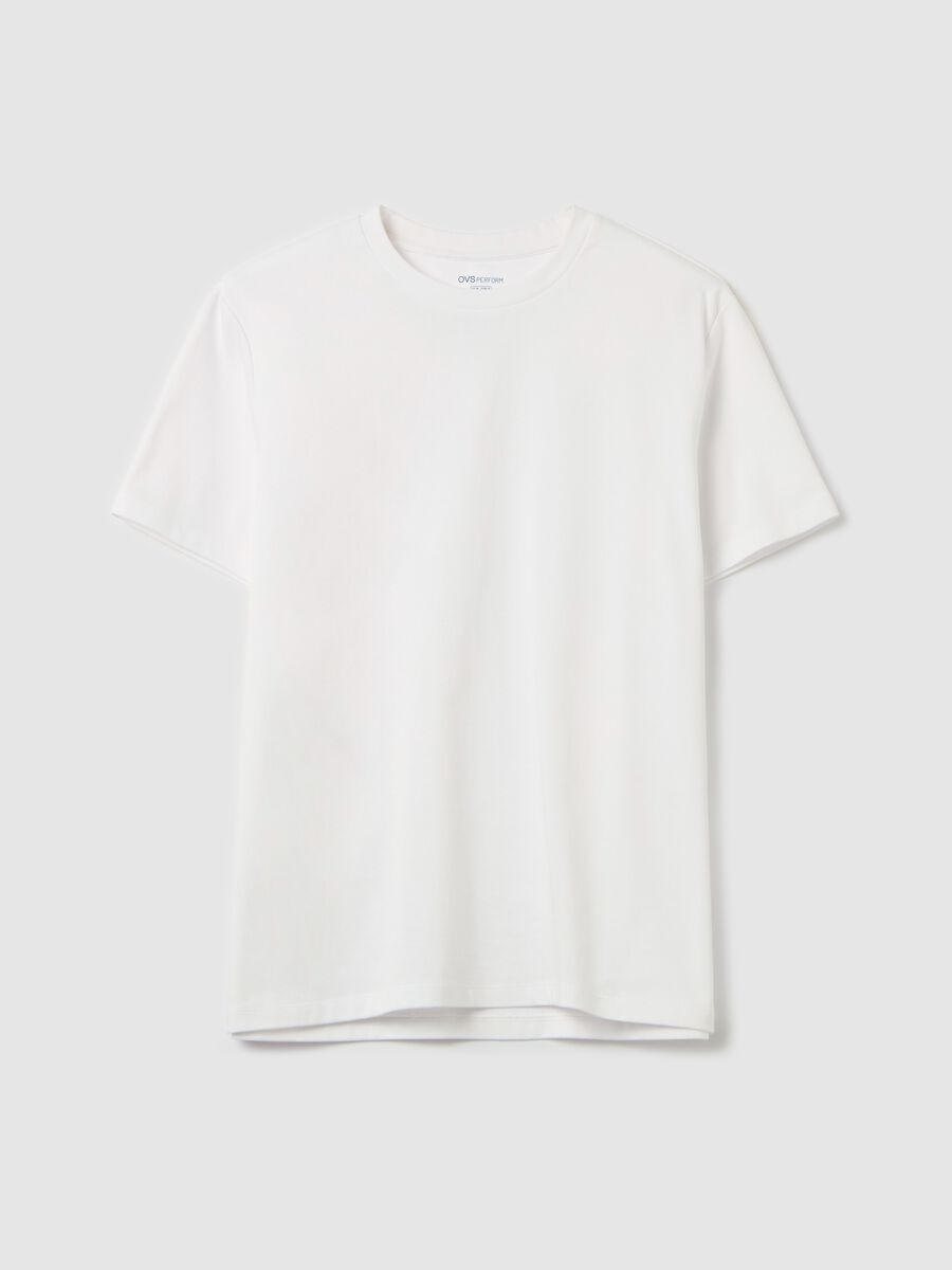 T-shirt with technical fabric_4