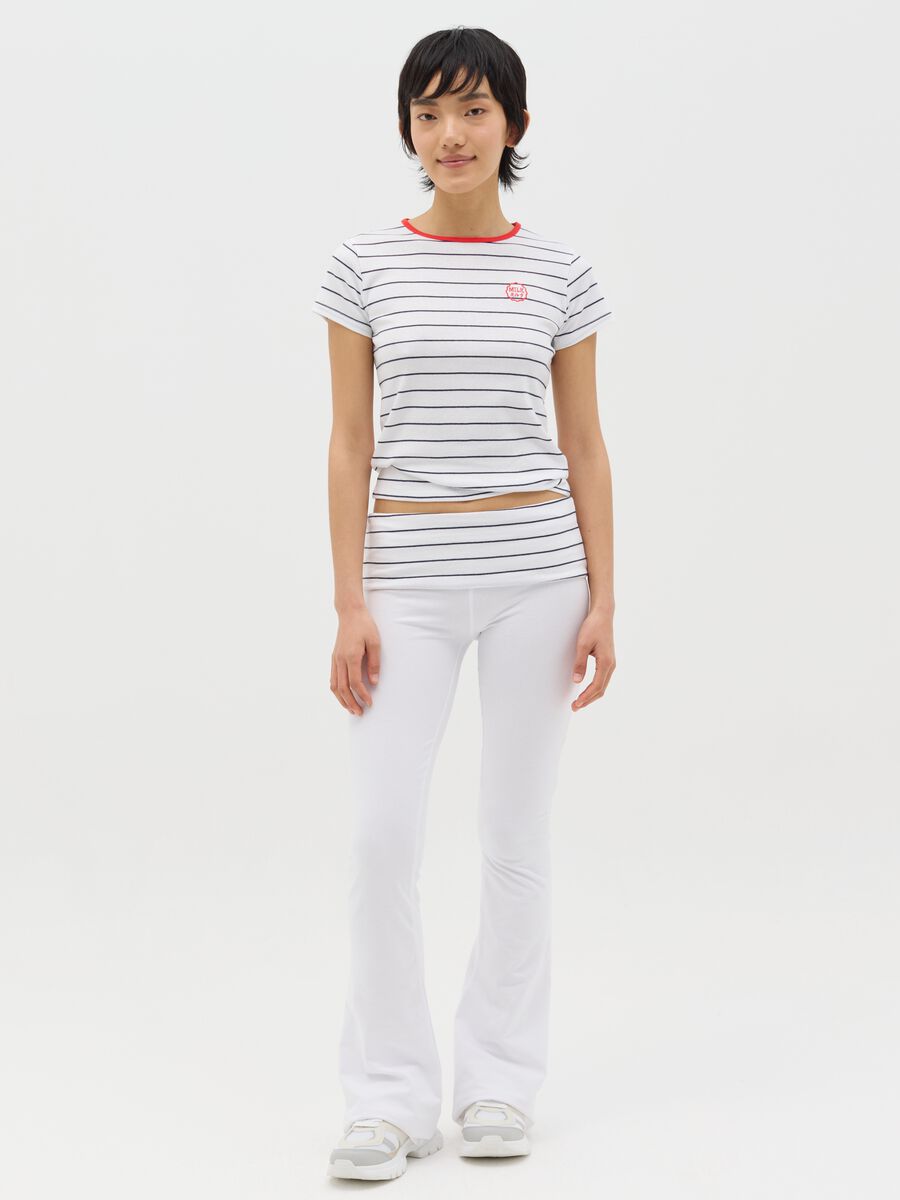 Slim-fit T-shirt in cotton_1