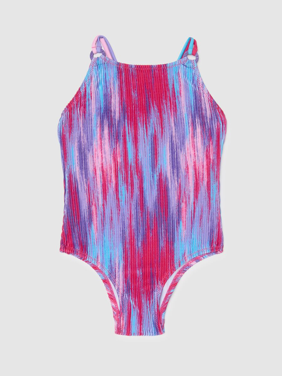 Multicolour Girls' Swimsuit_0