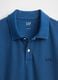 Short Sleeve Stretch Blue Polo_4