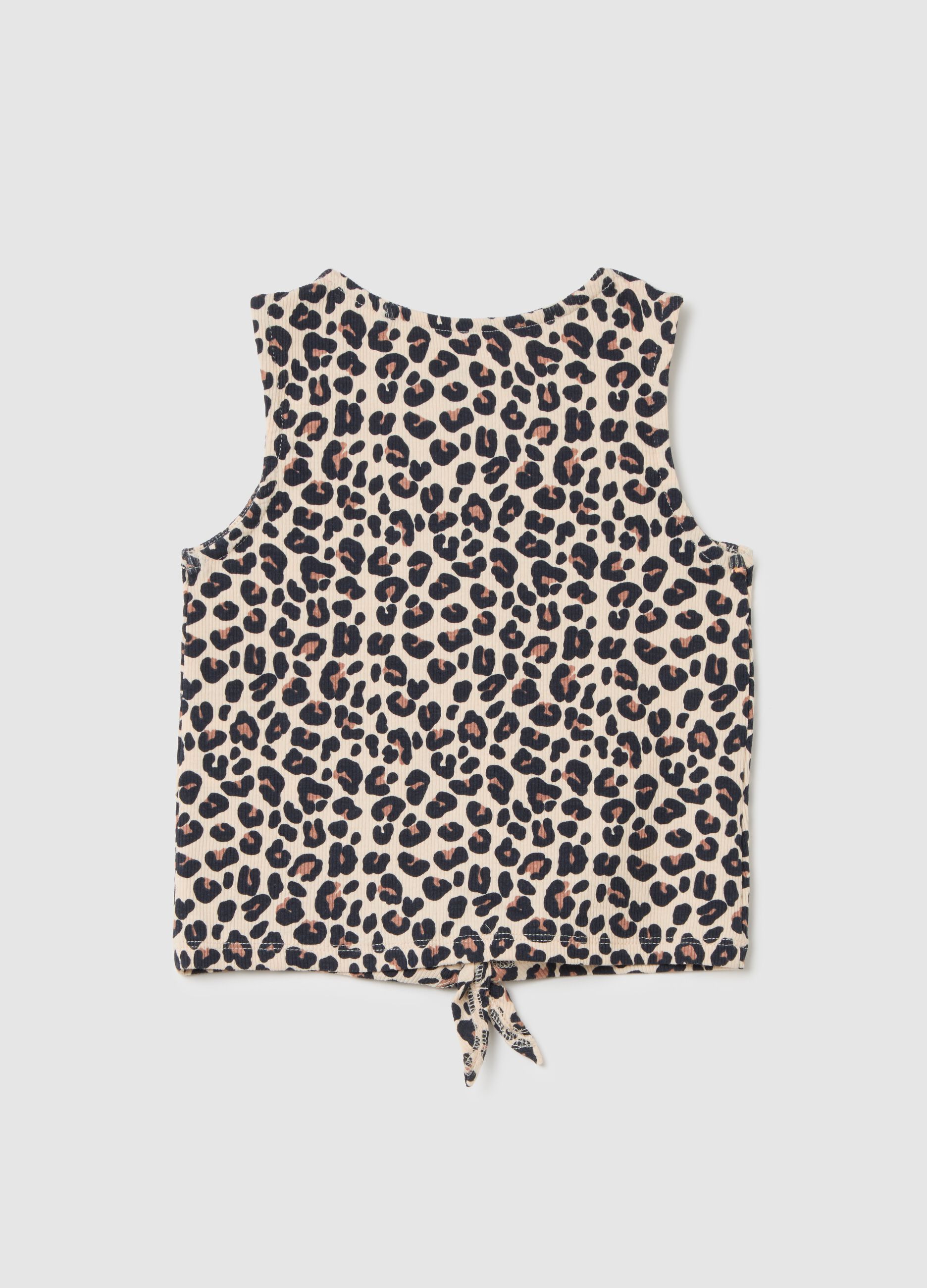 Top da bambina in cotone multicolor regular fit