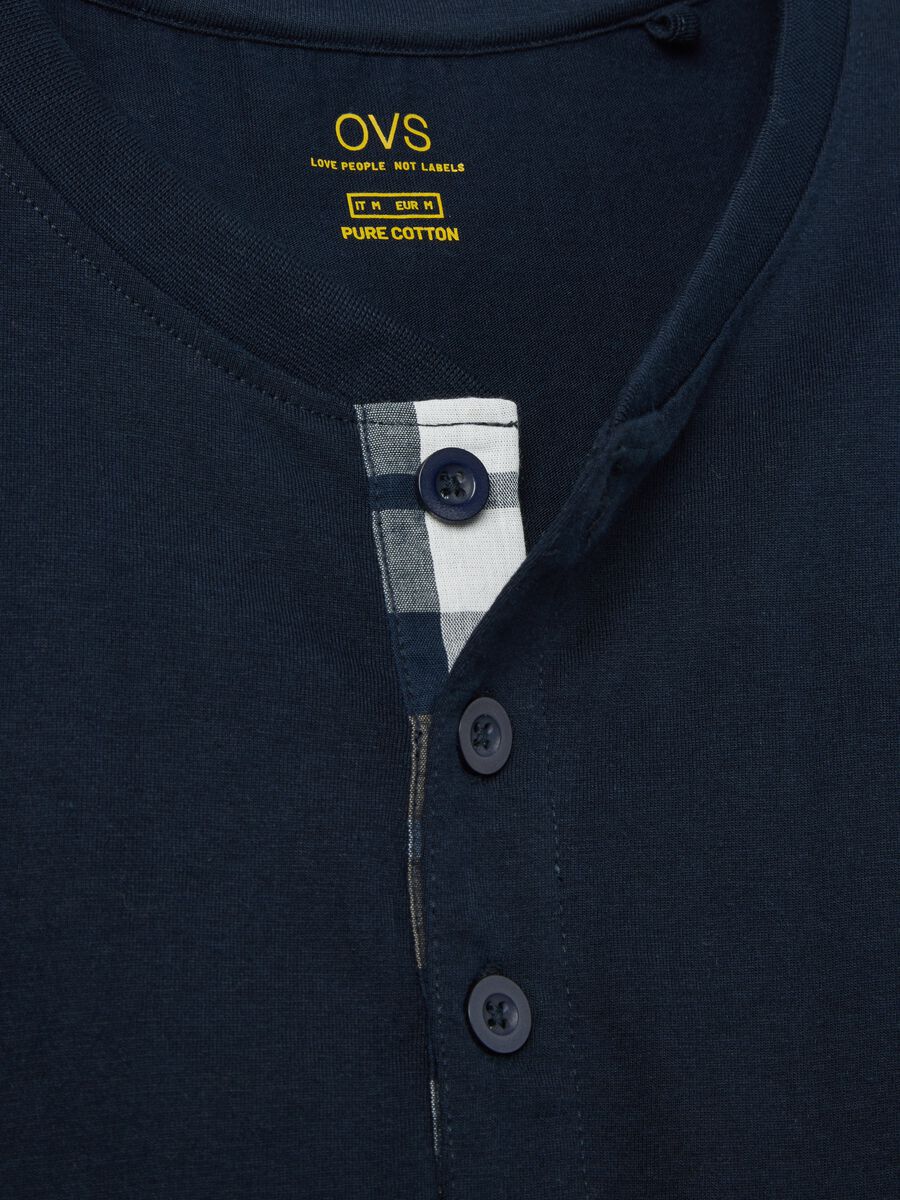 Ovs Short Blue Pyjama in Pure Cotton_5