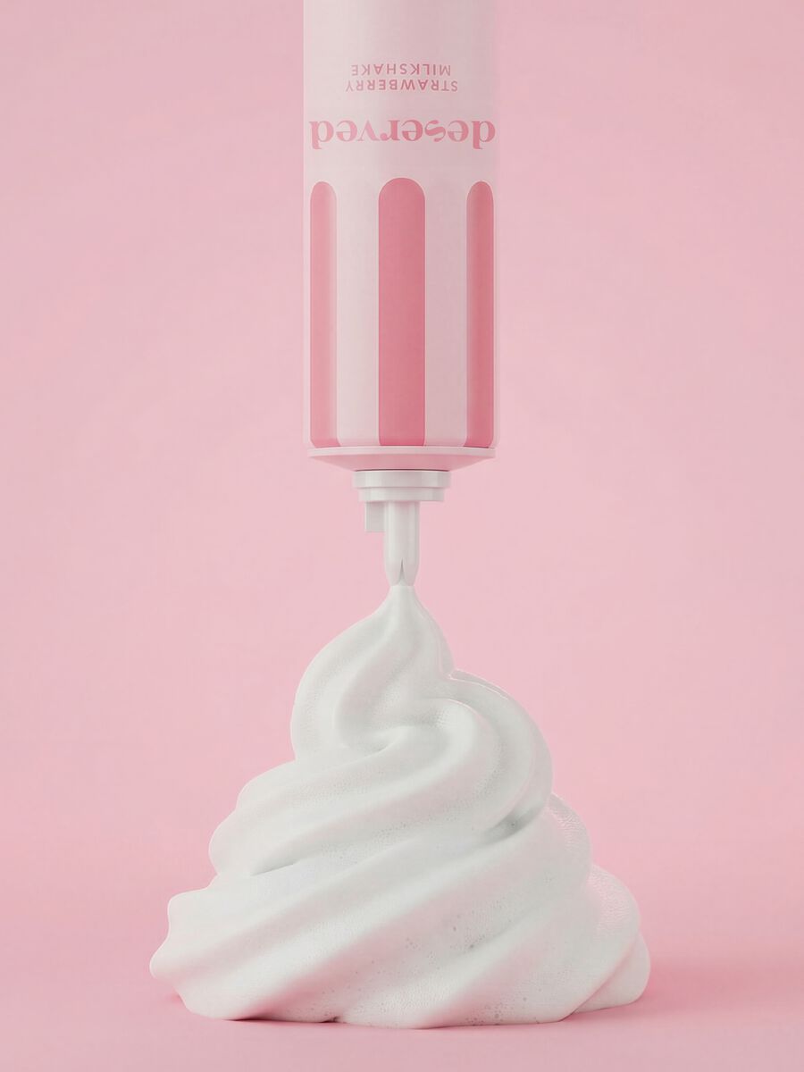 Whipped Shower Foam Strawberry Milkshake 250 ml_1