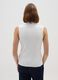 White Regular Fit Tank Top_2