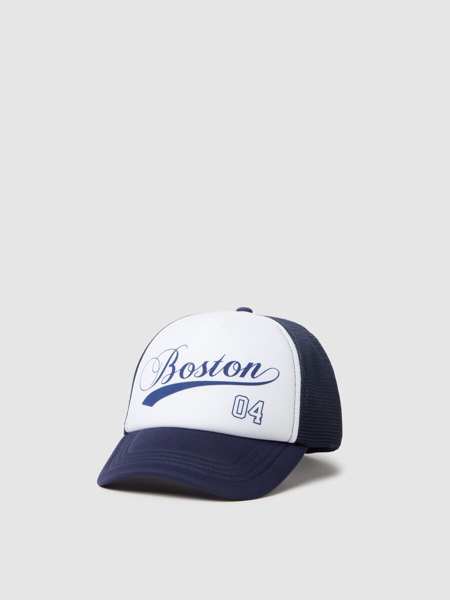 Two-tone baseball cap with print_1