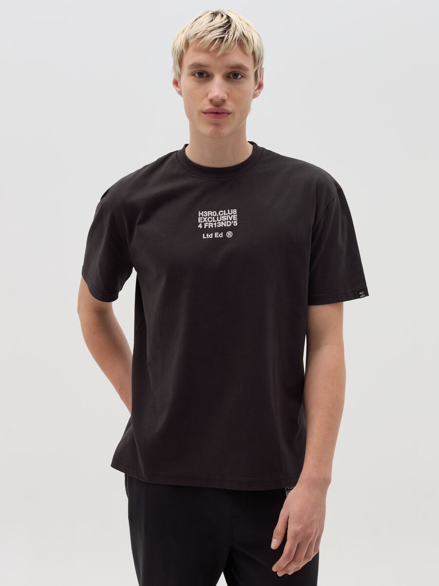 Printed cotton T-shirt_0
