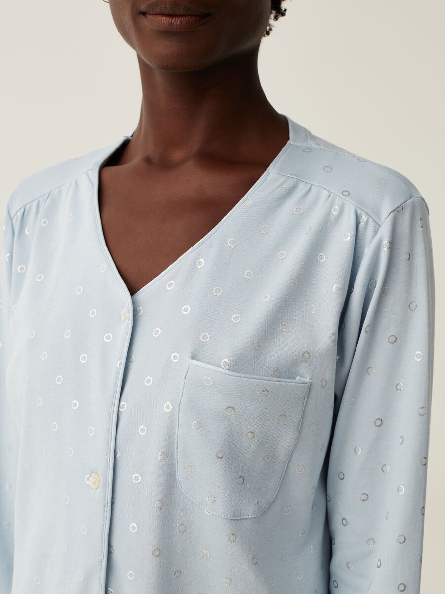 Nightdress with circles print_3