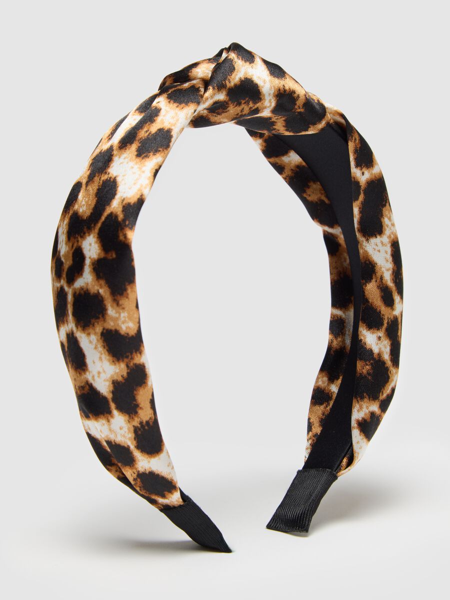 Women's mixed print hair accessory set_1