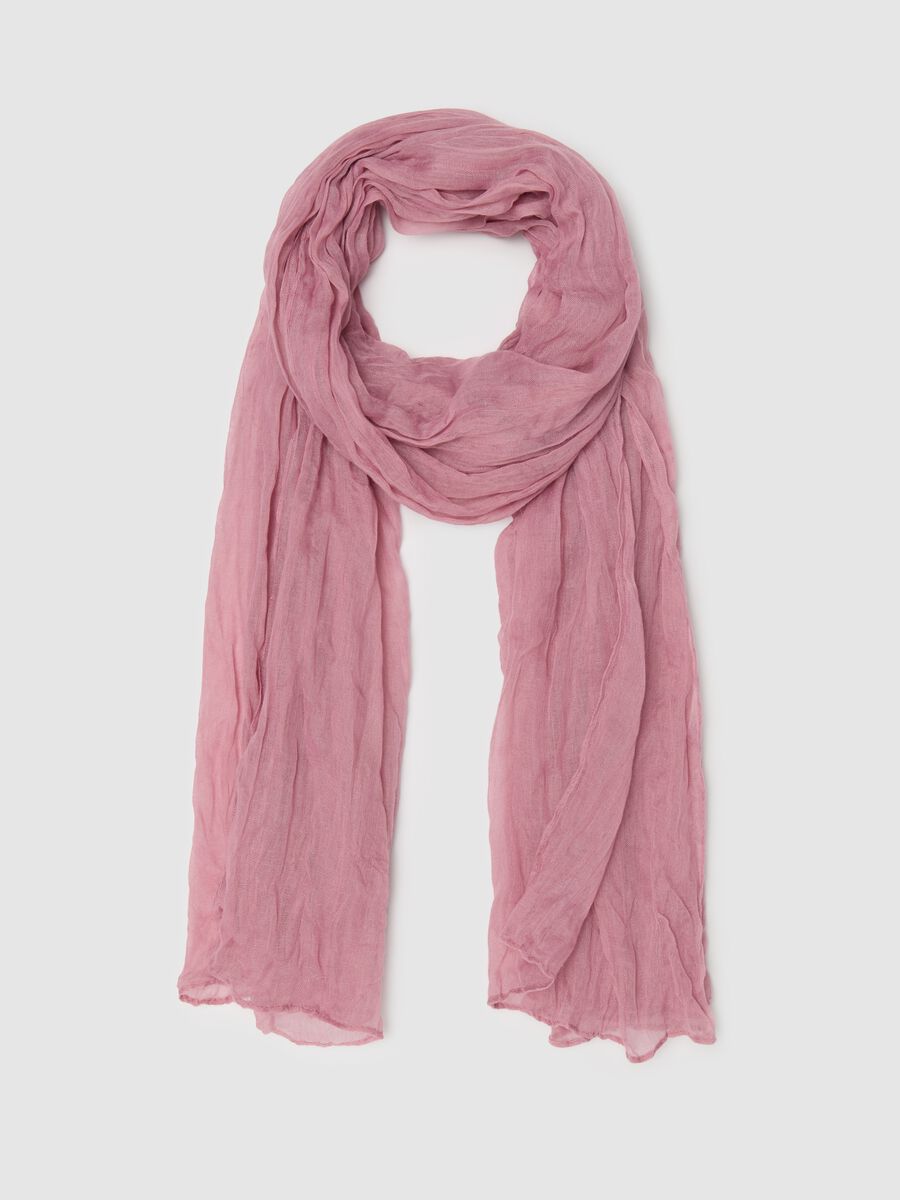 Crinkle-effect pashmina_0