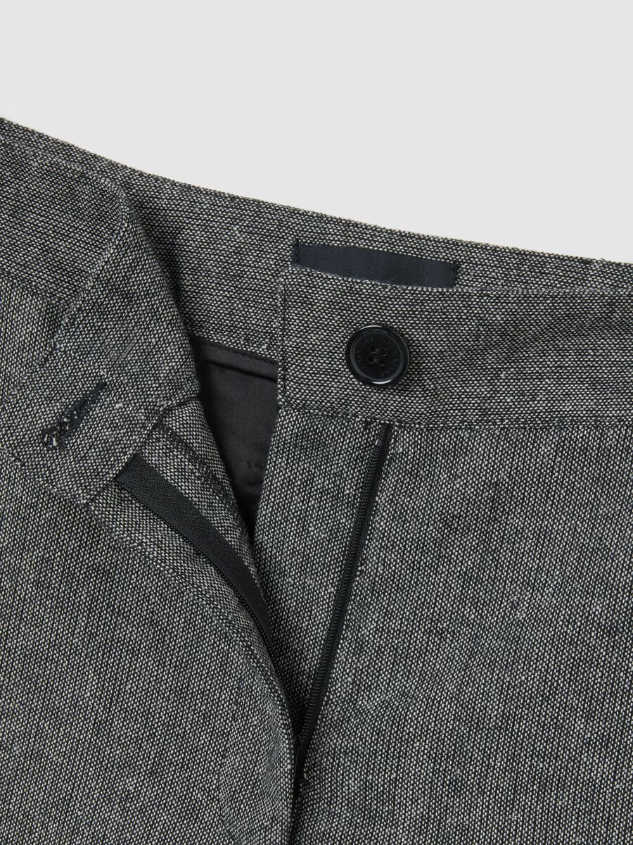 Regular fit grey trousers_5