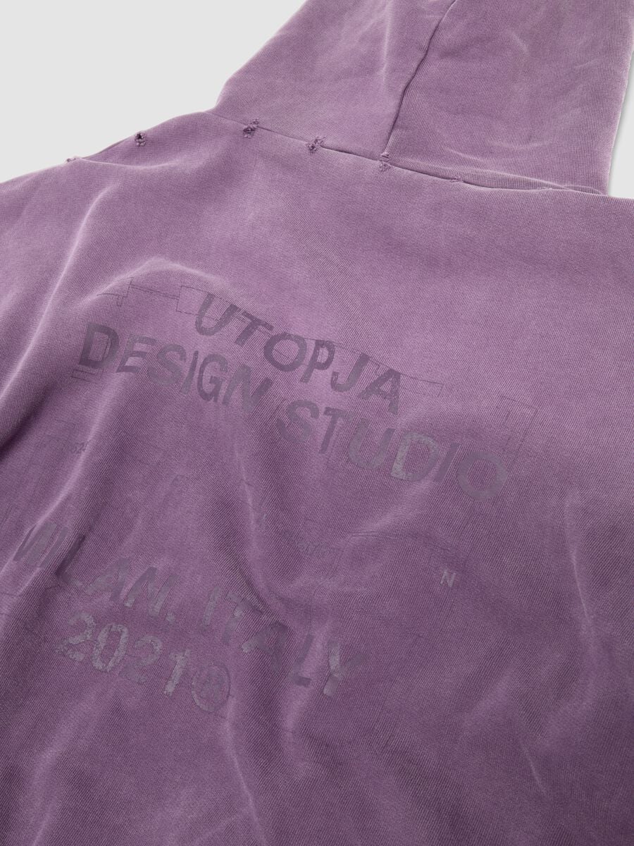 Hoodie Sunfaded Burgundy_6