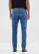 Blue denim cotton skinny jeans_2