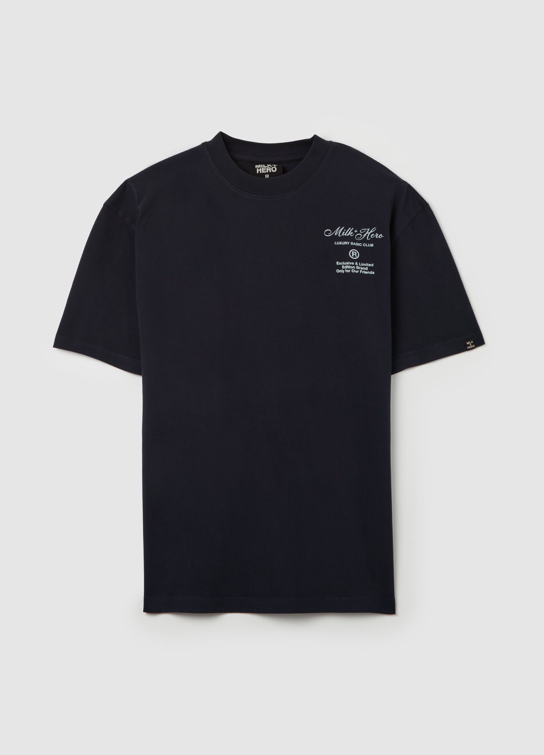 Printed cotton T-shirt