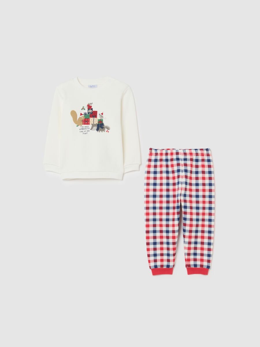 Multicolour Cotton Blend Regular Fit Baby Girl Pyjamas_0