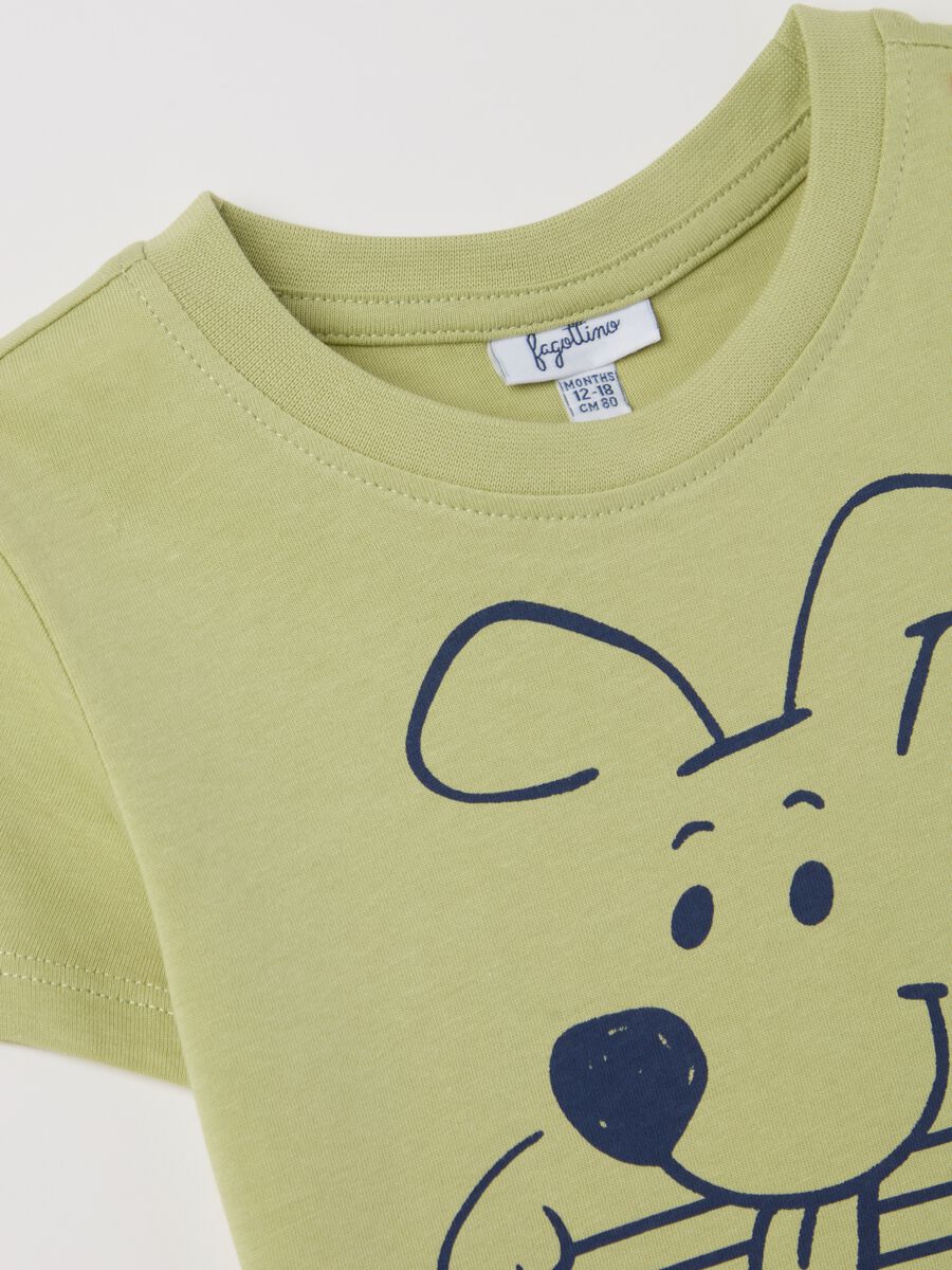 Cotton T-shirt with print_2