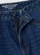 Regular tapered pure cotton denim jeans_2