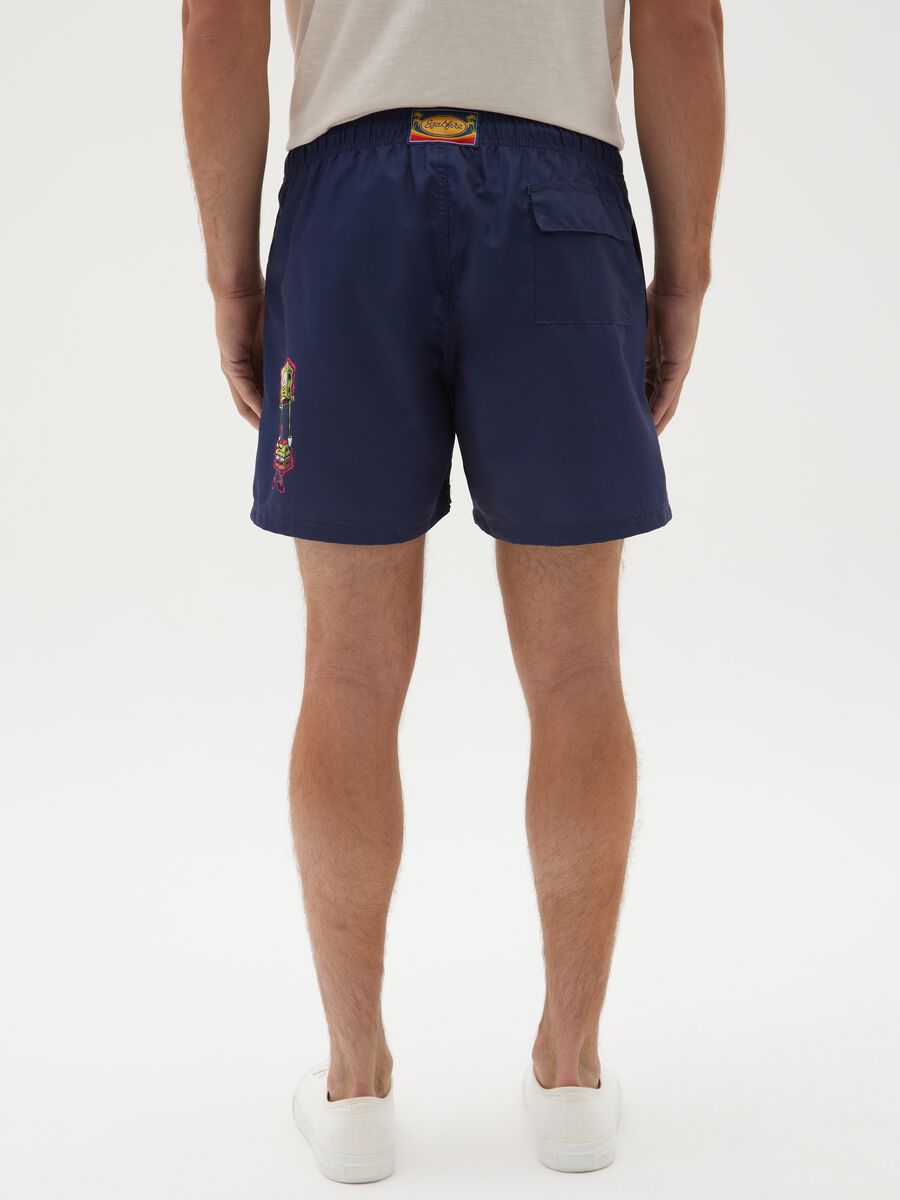 Blue Children's Swimwear with SpongeBob_3