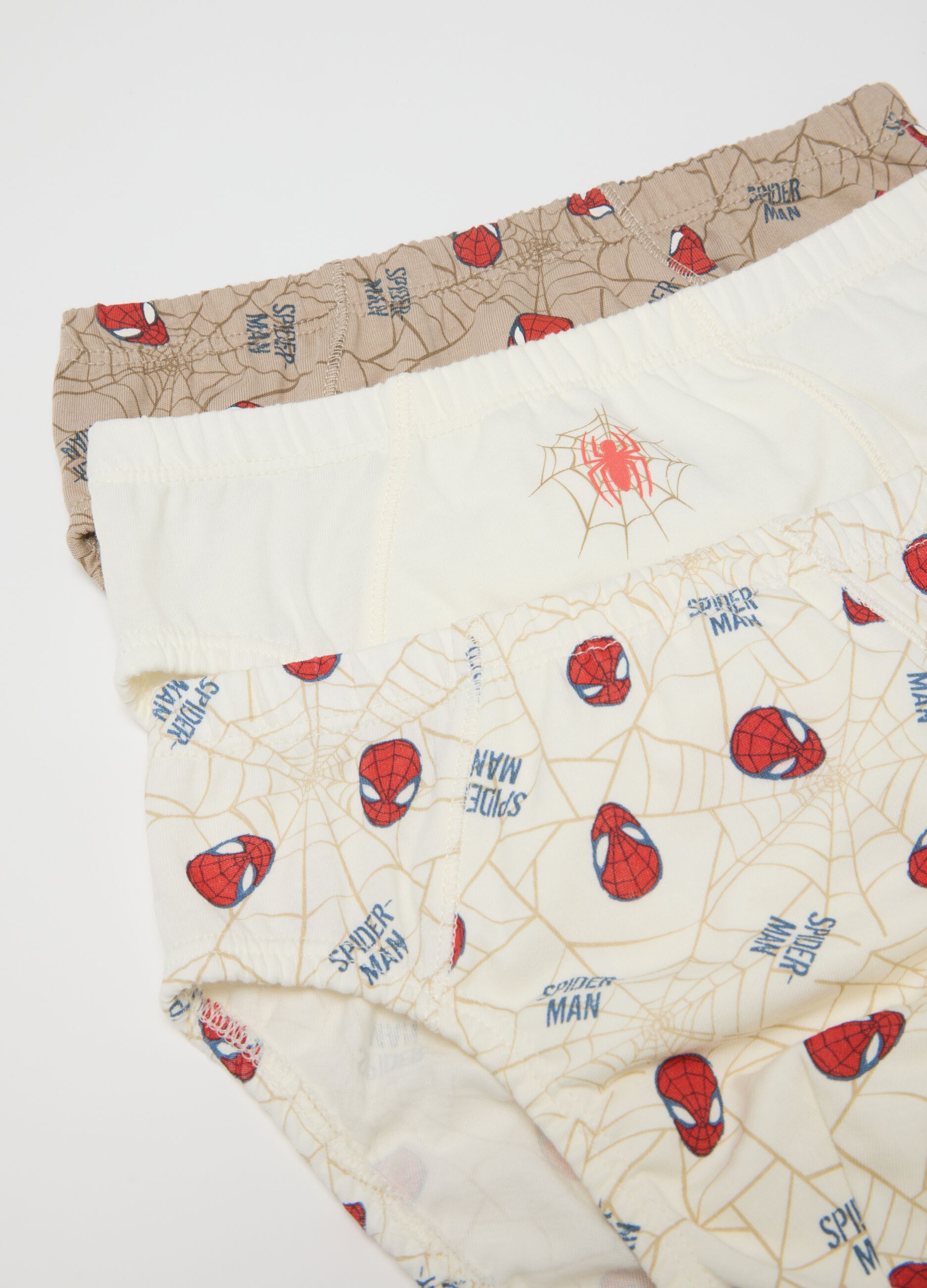 Multipack boys' briefs in pure multicolour cotton regular fit